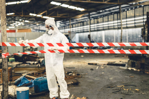 Professional Trauma Scene Cleanup technician working in Fair Oaks, CA